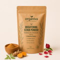 Organiva Organic Face Scrub Pakistan made with 16 botanical herbs for brighter glowing skin